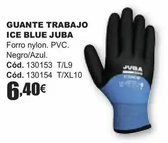 HP Guante trabajo ice blue juba oferta