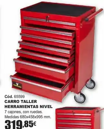 HP Carro taller herramientas nivel oferta