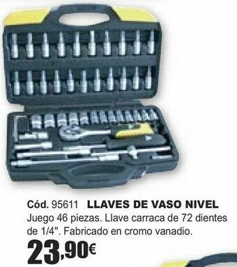 HP Llaves de vaso nivel oferta