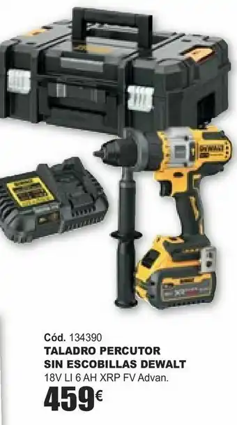 HP Taladro percutor sin escobillas dewalt oferta