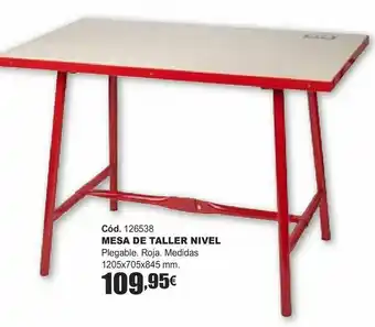 HP Mesa de taller nivel oferta