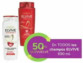 Carrefour En todos los champús elvive oferta