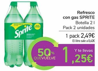 Carrefour Refresco con gas sprite oferta