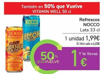 Carrefour Refrescos nocco oferta