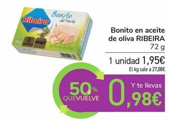 Carrefour Bonito en aceite de oliva ribeira oferta