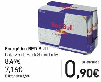 Carrefour Energético red bull oferta