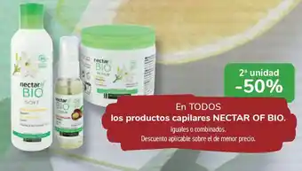 Carrefour En todos los productos capilares nectar of bio oferta