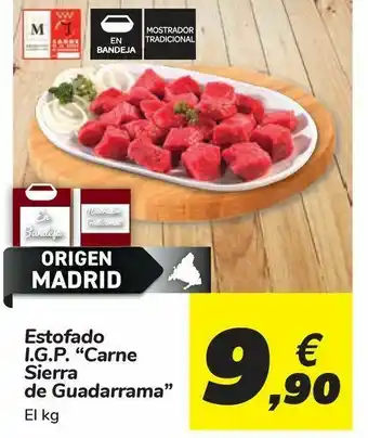 Carrefour Estofado i.g.p. “carne sierra de guadarrama” oferta