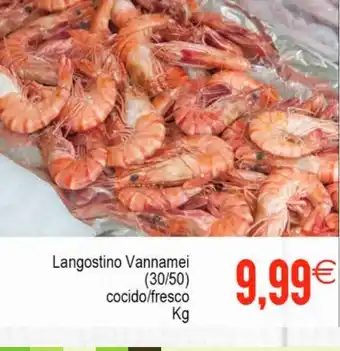 Plenus Supermercados Langostino Vannamei oferta