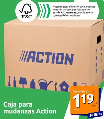 Action Caja para mudanzas Action oferta