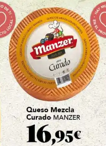 Gadis Queso Mezcla Curado MANZER oferta