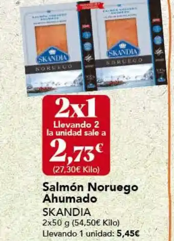 Gadis Salmón Noruego Ahumado SKANDIA oferta