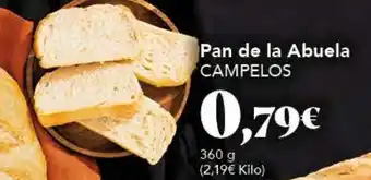 Gadis Pan de la Abuela CAMPELOS oferta