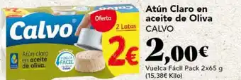 Gadis Atún Claro en aceite de Oliva CALVO oferta