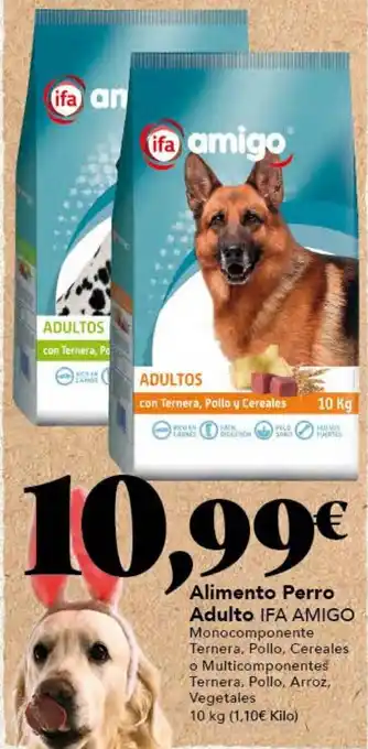 Gadis Alimento Perro Adulto IFA AMIGO oferta
