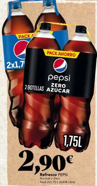 Gadis Refresco PEPSI Normal o Zero oferta