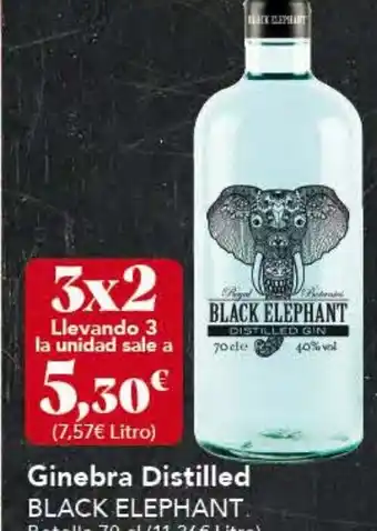 Gadis Ginebra Distilled BLACK ELEPHANT oferta