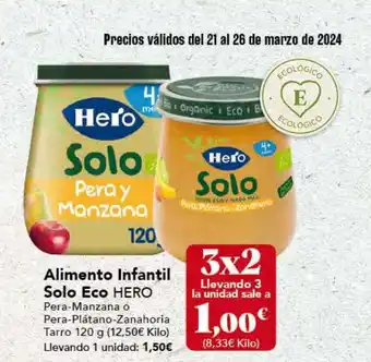 Gadis Alimento Infantil Solo Eco HERO oferta