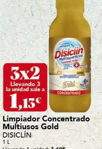 Gadis Limpiador Concentrado Multiusos Gold DISICLÍN oferta