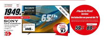 MediaMarkt Sony Oled 65 oferta