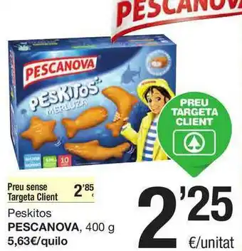 SPAR Fragadis Peskitos Pescanova 400g oferta