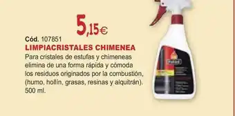 Limpiacristales Chimenea