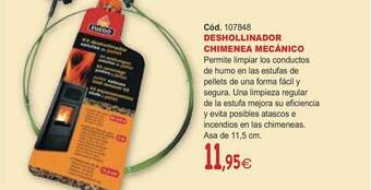 Ferrcash Deshollinador Chimenea Mecánico oferta