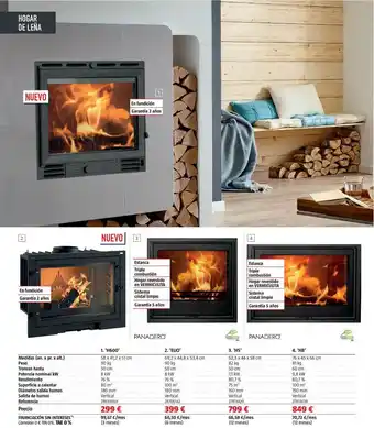 Bauhaus Hogar De Leña oferta