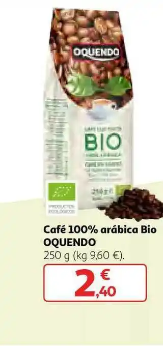 Alcampo Café 100% Arábcia Bio Oquendo 250g oferta
