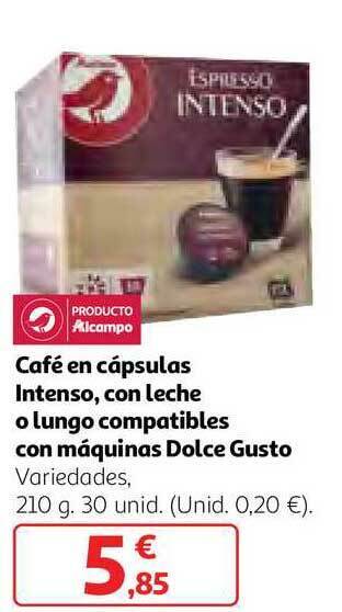 Café Despertar, Intensidad 10, en cápsulas compatibles con Dolce Gusto -  Alcampo en línia