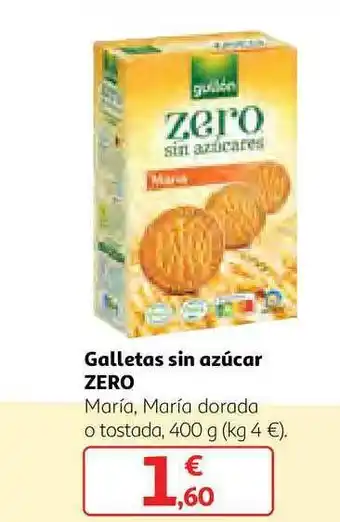 Alcampo Galletas Sin Azúcar Zero 400g oferta