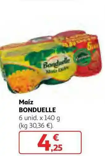 Alcampo Maíz Bonduelle x 140g oferta