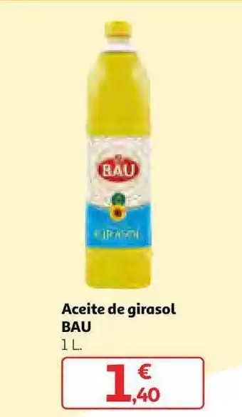 Alcampo Aceite De Girasol Bau 1l oferta