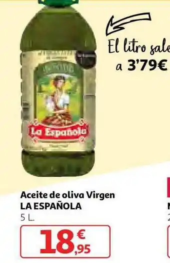 Alcampo Aceite De Oliva Virgen La Española 5l oferta