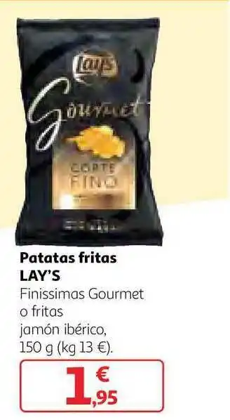 Alcampo Patatas Fritas Lay's 150g oferta