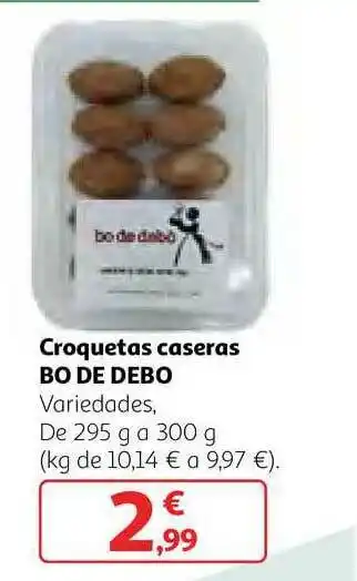 Alcampo Croquetas Caseras Bo De Debo 300g oferta