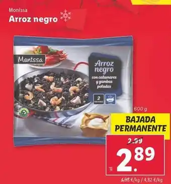 Lidl Monissa - arroz negro oferta