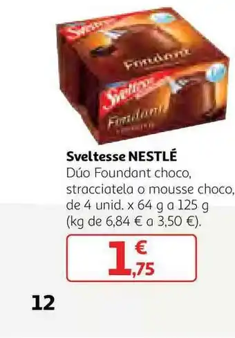 Alcampo Sveltesse Nestlé 125g oferta