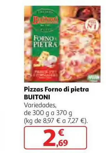 Alcampo Pizzas Forno Di Pietra Buitoni 300g oferta