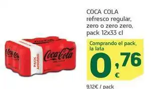 HiperDino Coca-cola - refresco regular oferta