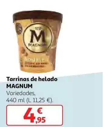 Alcampo Tarrinas De Helado Magnum 440ml oferta