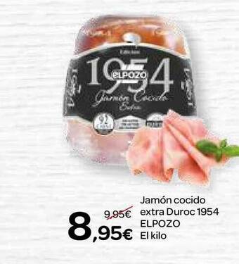 Dialprix Jamón Cocido Extra Duroc 1954 Elpozo oferta
