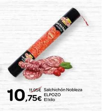 Dialprix Salchichón Nobleza Elpozo oferta
