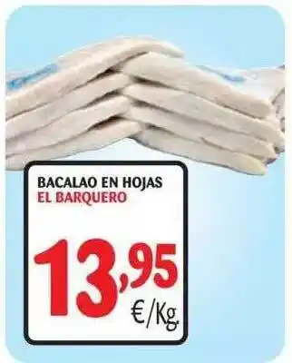 Alimerka Bacalao En Hojas El Barquero oferta