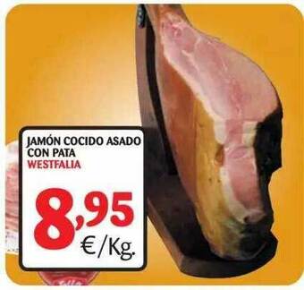 Alimerka Jamón Cocido Asado Con Pata oferta
