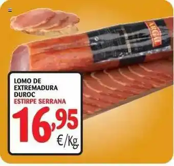 Alimerka Lomo De Extremadura Duroc Estirpe Serrana oferta
