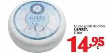 Alimerka Queso Gouda De Cabra Lisfersa oferta