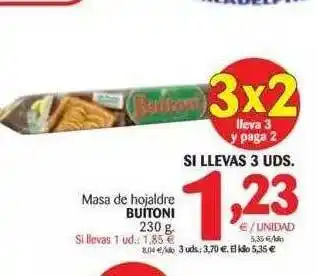 Alimerka Masa De Hojaldre Buitoni 230g oferta