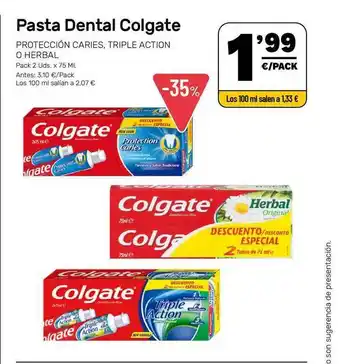 AhorraMas Pasta Dental Colgate x 75ml oferta