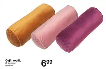 Zeeman Cojín rodillo 18x40cm oferta